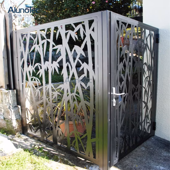 장식적인 알루미늄 패널 관통되는 외부 금속 알루미늄 담 패널